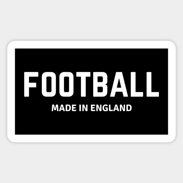 Football - Made in England Sticker by Artistio